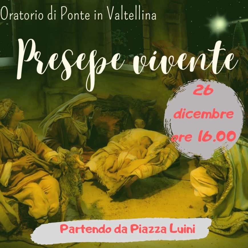 Presepe vivente a Ponte