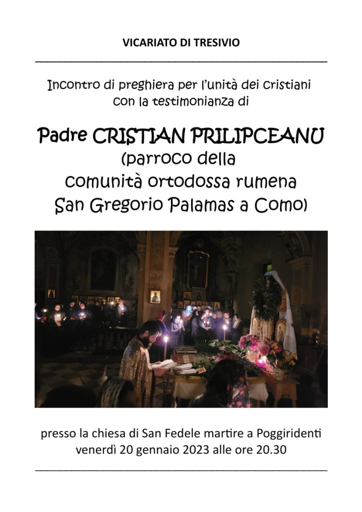 20230120 Incontro con p Cristian Poggiridenti