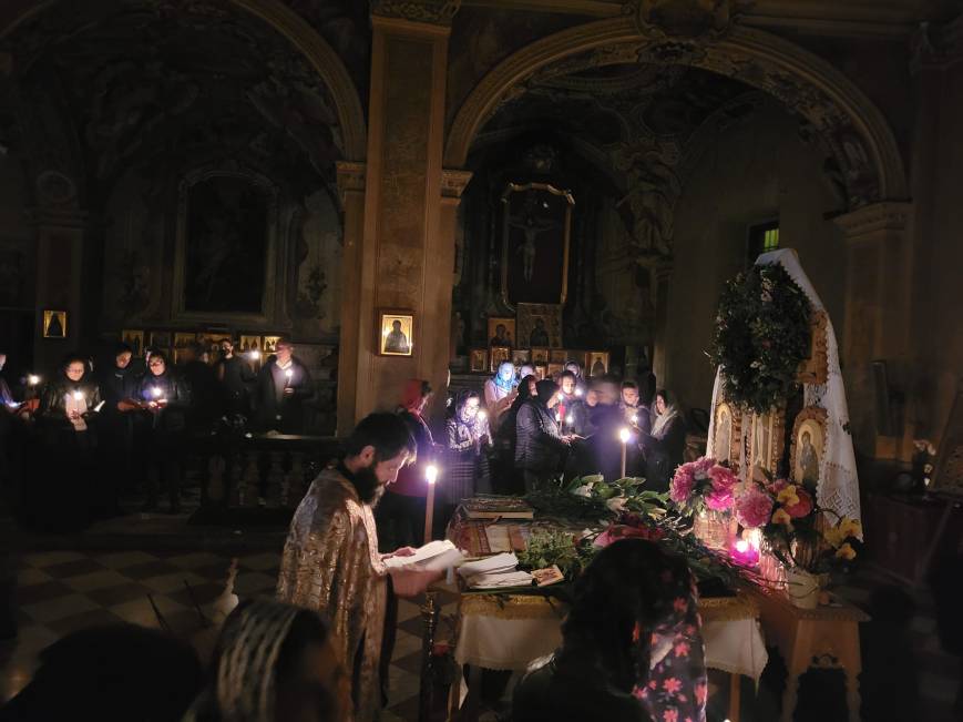 Incontro di preghiera con p. Cristian, parroco di una comunità ortodossa rumena