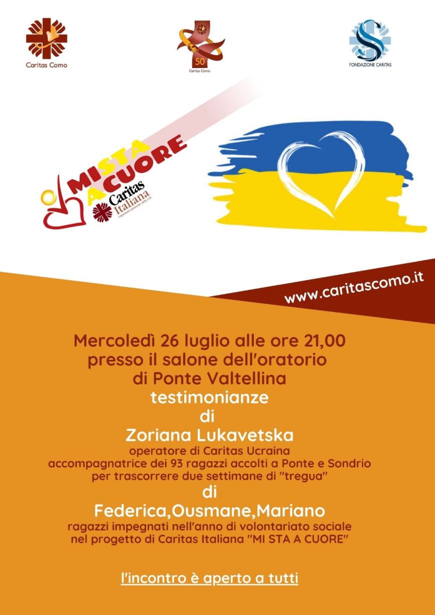 Incontro testimonianza con Caritas