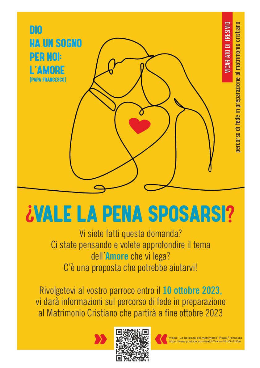 “Vale la pena sposarsi?”. Il percorso di fede in preparazione al matrimonio cristiano