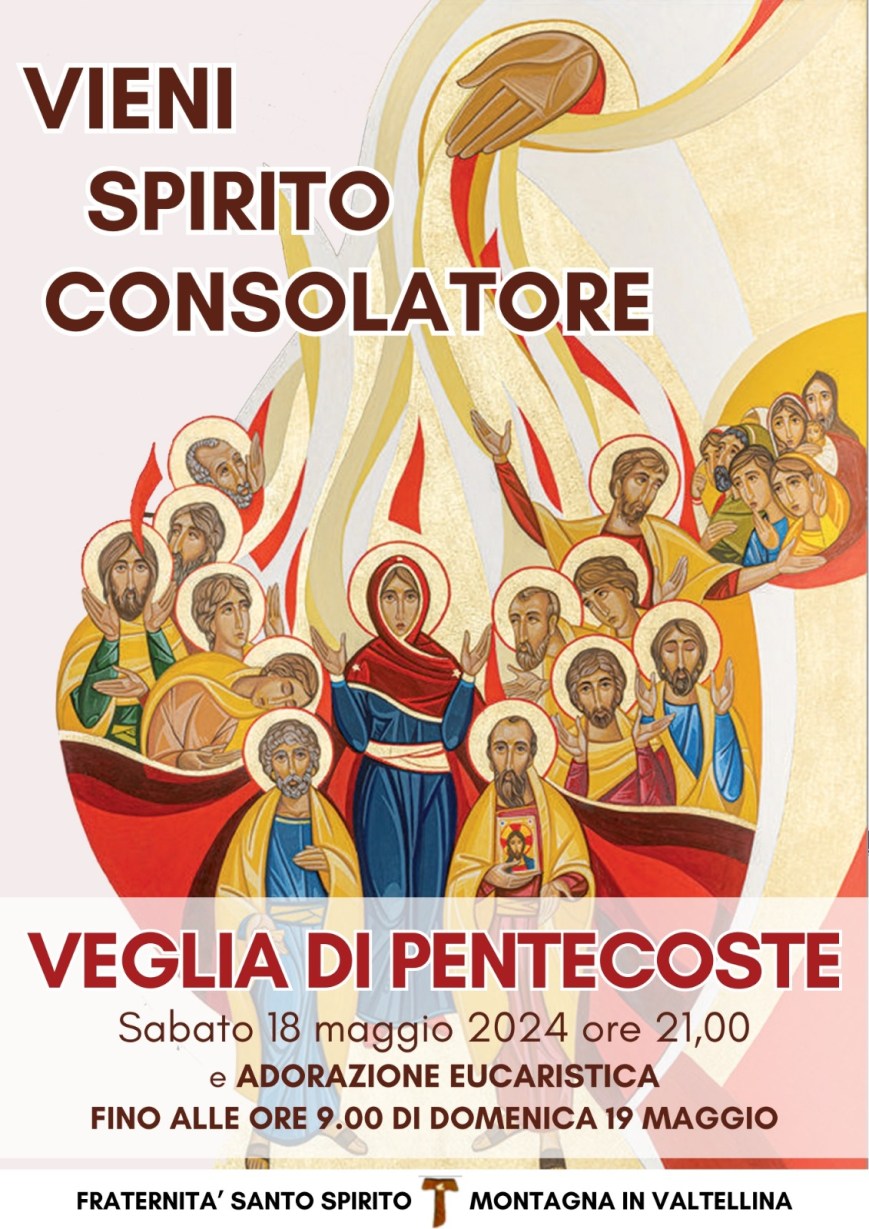 Veglia di Pentecoste a Colda 2024
