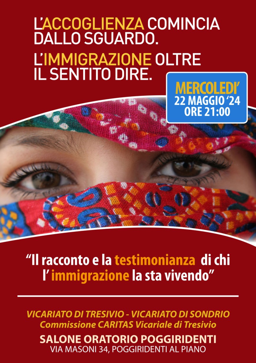 “Il racconto e la testimonianza di chi l’immigrazione la sta vivendo”. Serata testimonianze a Poggi