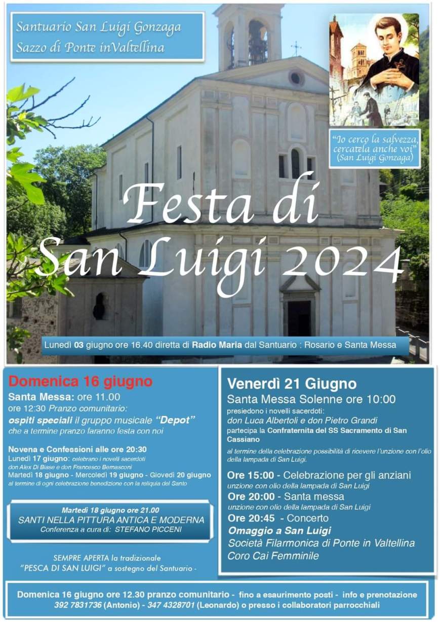 Sazzo: Festa di San Luigi 2024