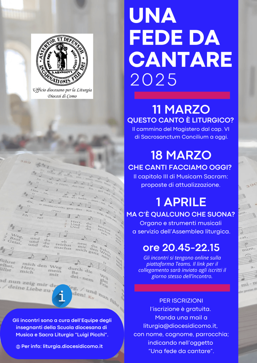 Una fede da cantare 2025