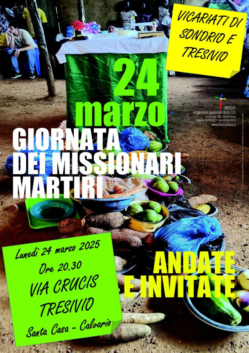 Via Crucis intervicariale dei missionari martiri 2025