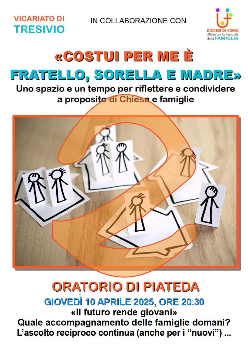 «Costui per me è fratello, sorella e madre» 2. L’ascolto reciproco continua …