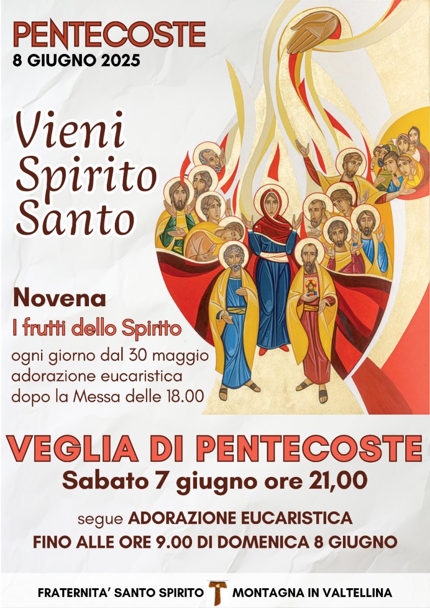 Veglia di Pentecoste a Colda 2025