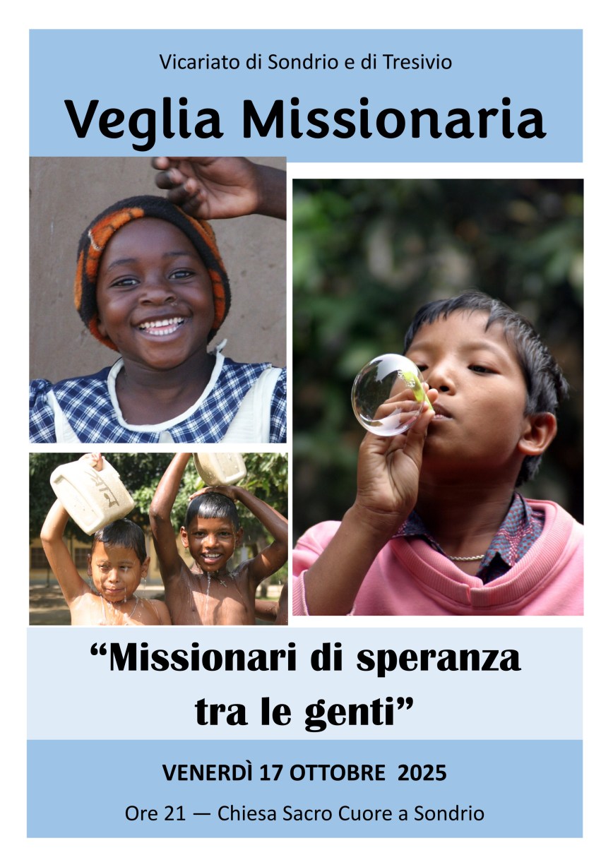 “Missionari di speranza tra le genti”. La veglia missionaria intervicariale 2025