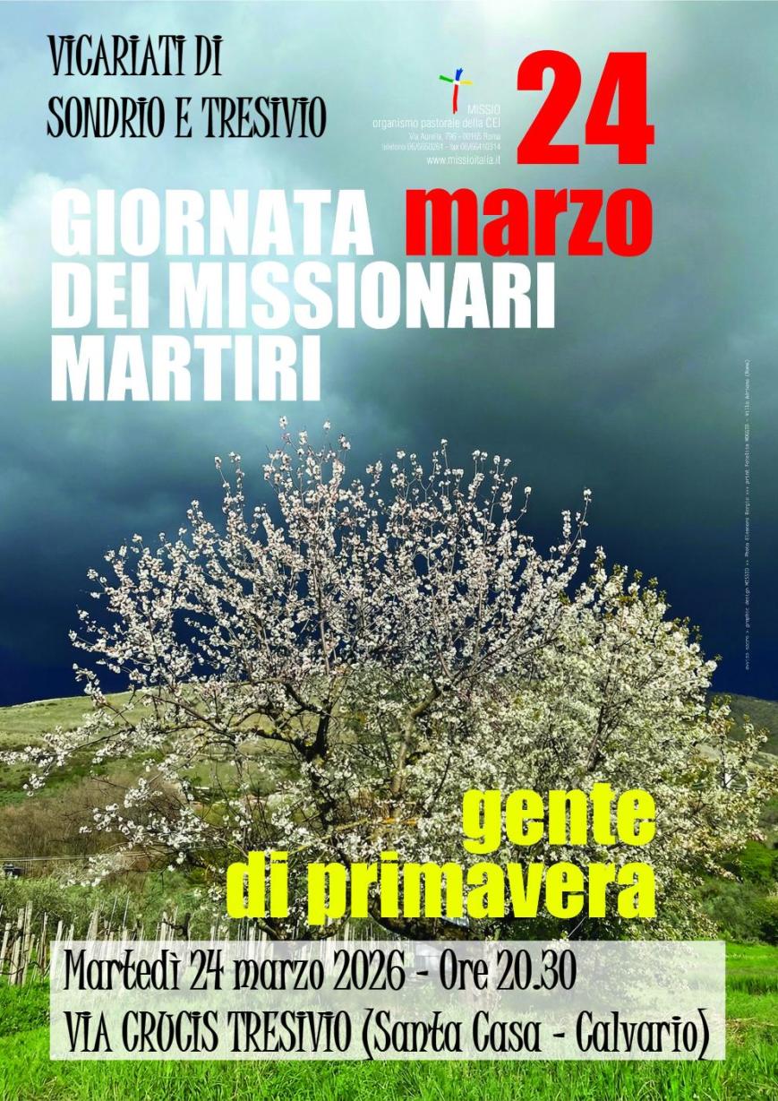 Via Crucis intervicariale dei missionari martiri 2026