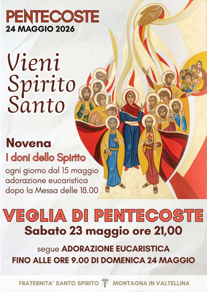 Veglia di Pentecoste a Colda 2026