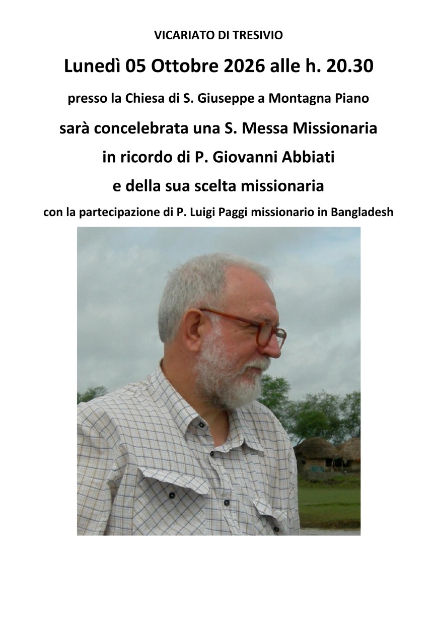 S. Messa in ricordo di padre Giovanni Abbiati – 2026